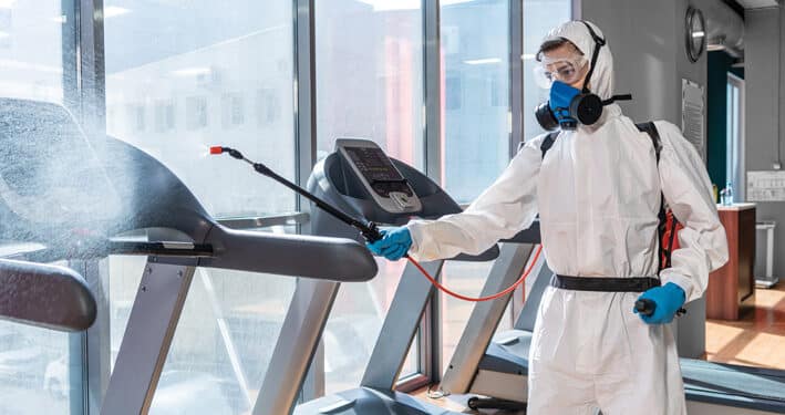 Corona nedlukning af fitness