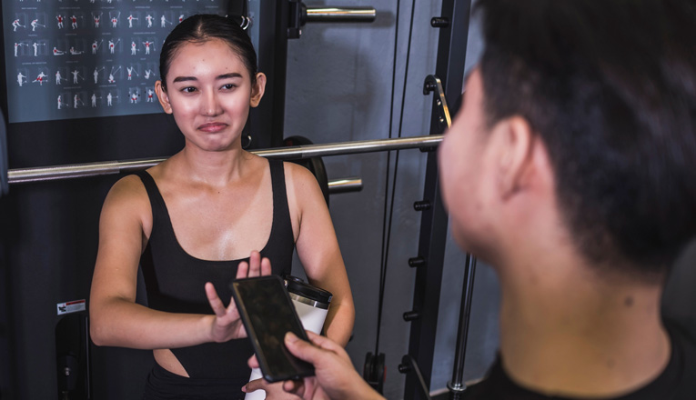 uønsket opmærksomhed -fitness