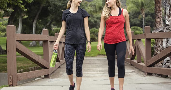 7000 skridt om dagen