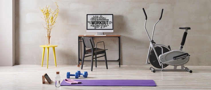 fitness trends 2022 - hjemmegym