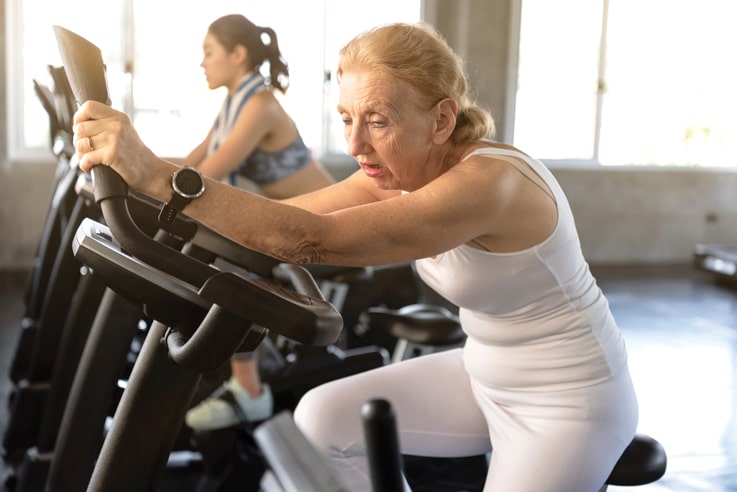 fitness frafald -for gammel