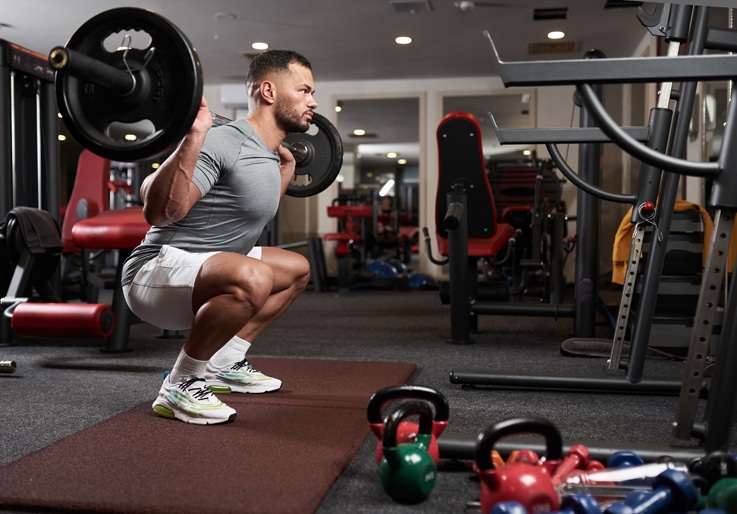 bedste styrketræningsøvelser - Squat
