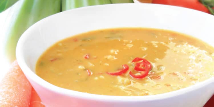 Spicy Græskarsuppe