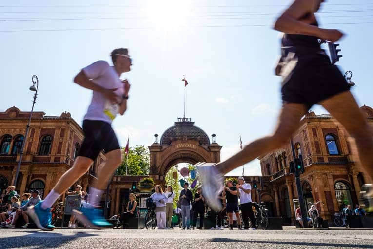 copenhagen marathon -tivoli
