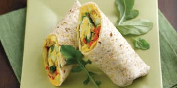 wrap med hummus
