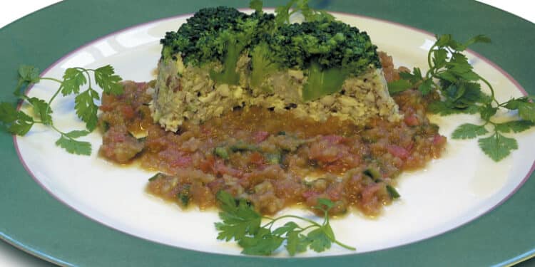 Nøddeterrine med agurk relish