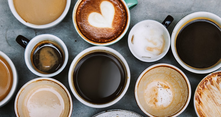 kaffe indtag - varianter