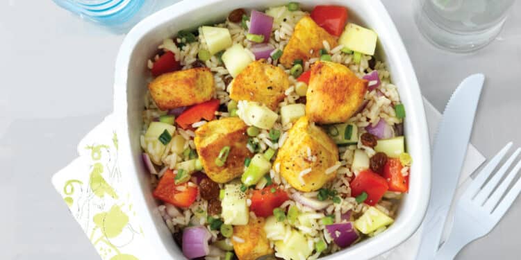 Karrykylling med ris