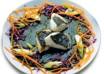 Rødfisk med lime og fennikel