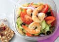 Salat med rejer og bulgur