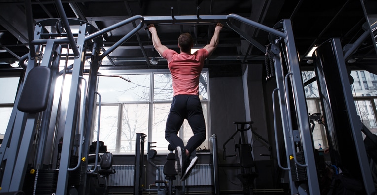 opbyg muskelmasse -pull-up