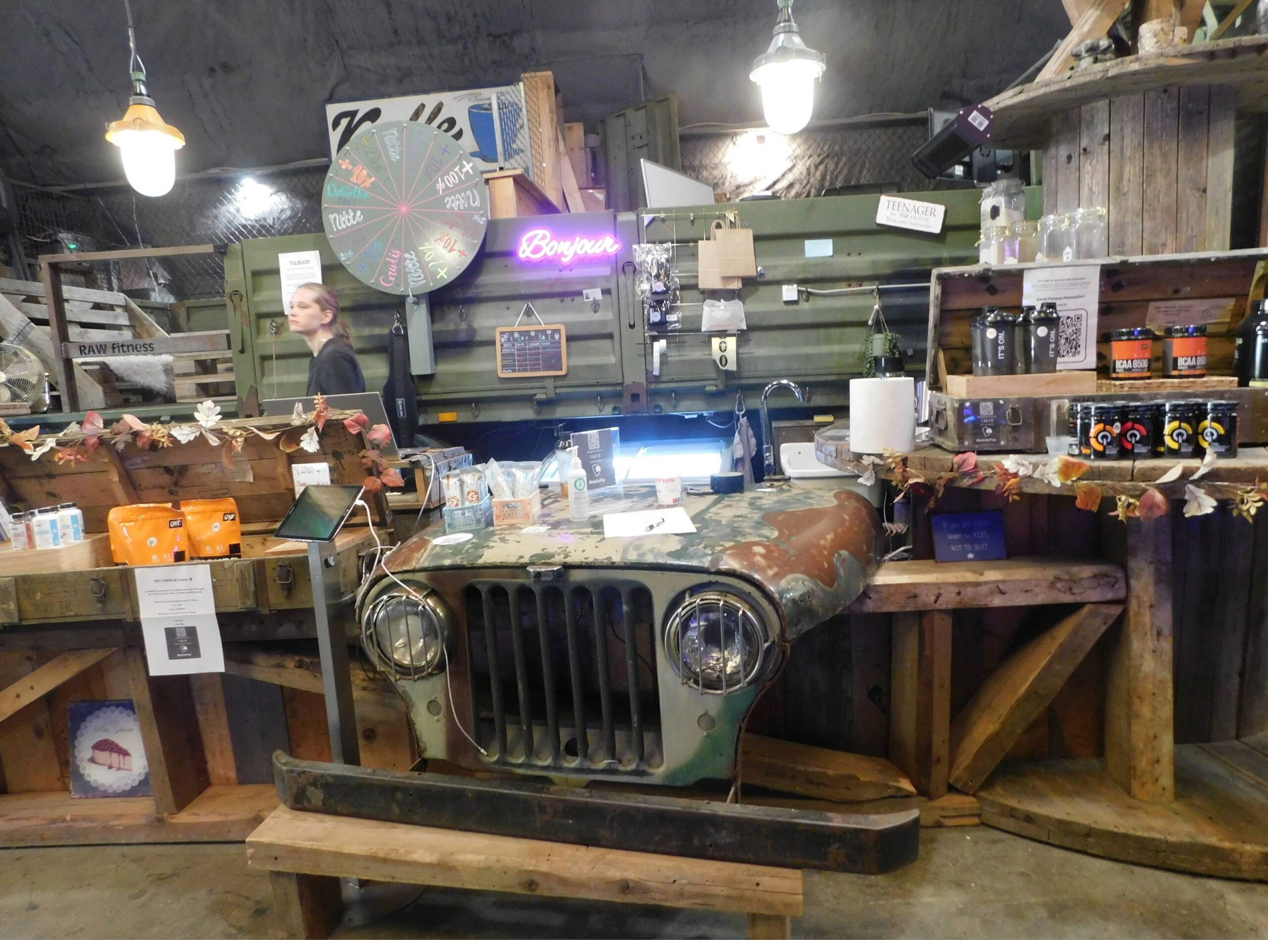 Raw Fitness -reception